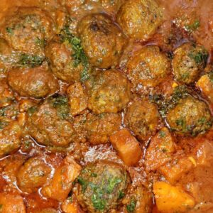 Sofrito meatballs